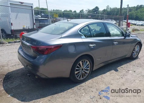 2020 Infiniti Q50 Luxe Awd z USA, uszkodzony, nr VIN JN1EV7AR3LM255173